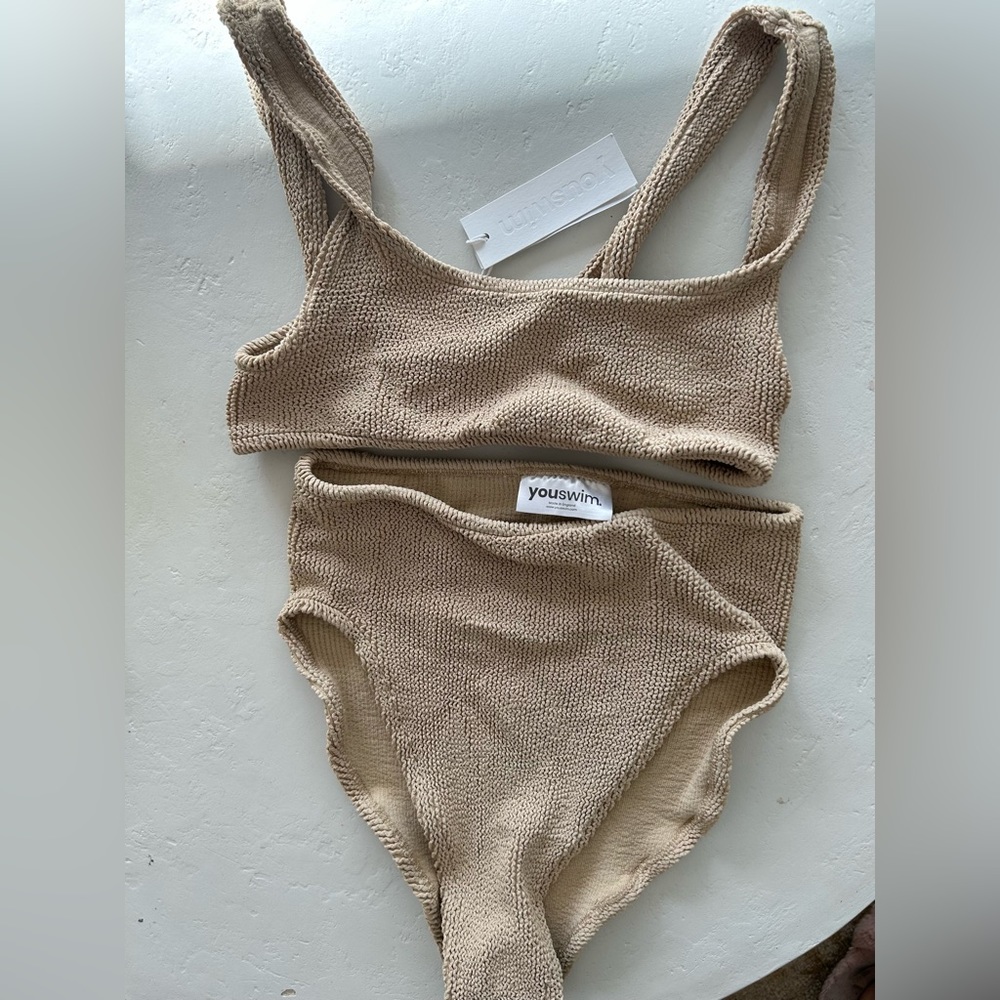 NWT youswim aplomb High waist two piece swimsuit